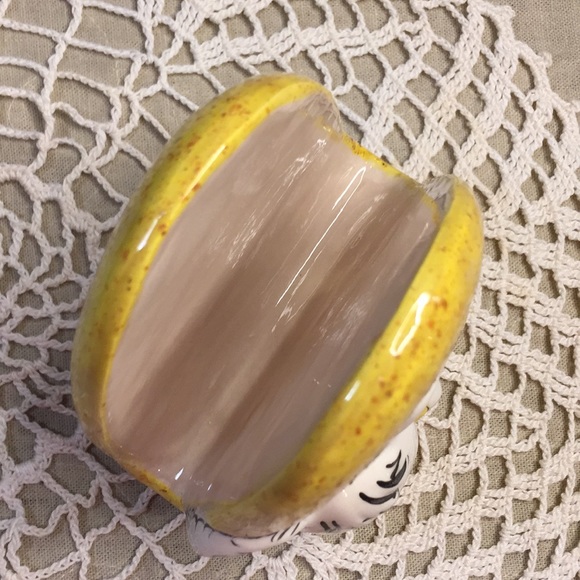 Vintage Mouse And Mushroom Napkin Holder Hand Painted 1983 - Picture 8 of 12